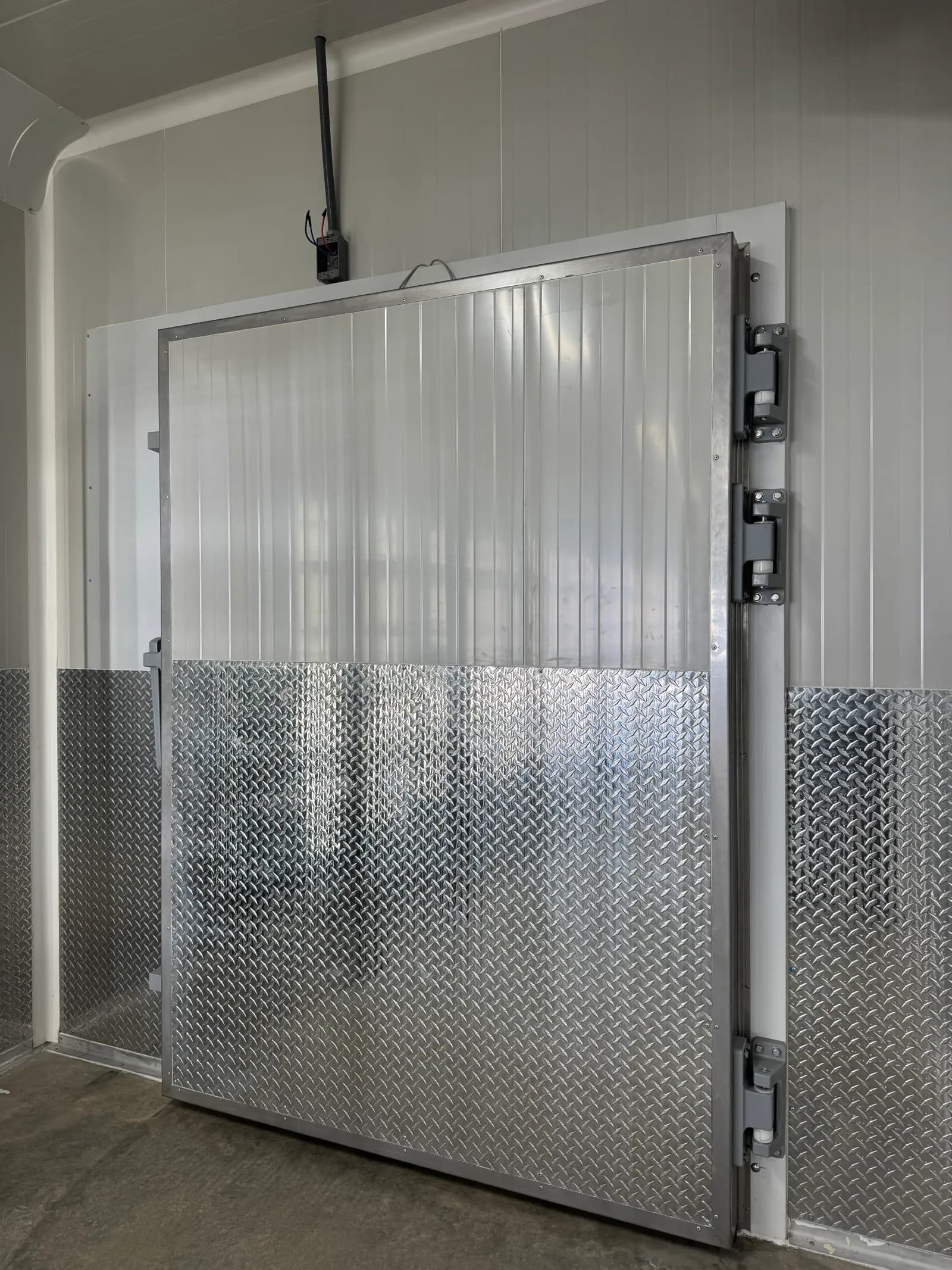 Puertas frigoríficas abatibles
